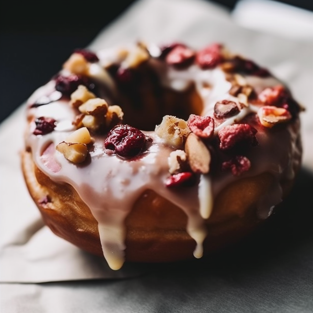 Nutty Berry Delight Donuts