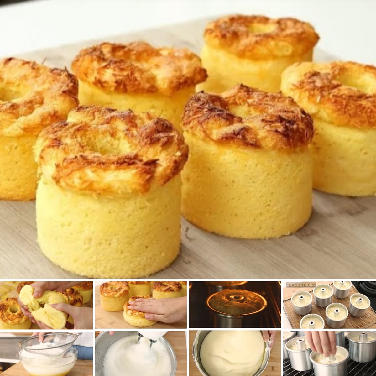 TODAY'S DESSERT: Cheese Chiffon Cake