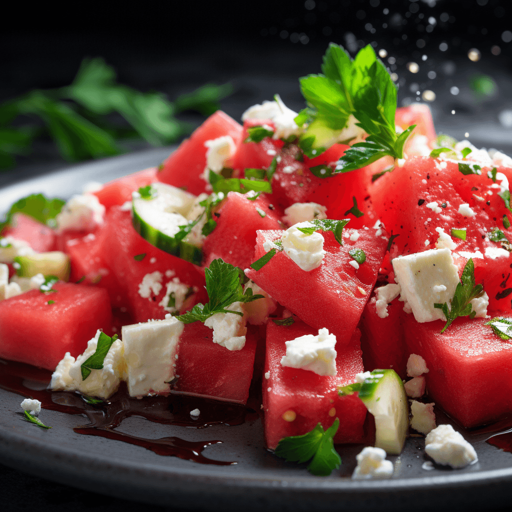 Refreshing Watermelon and Feta Salad