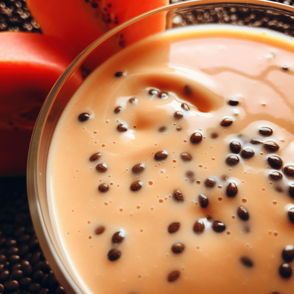 Papaya milkshake