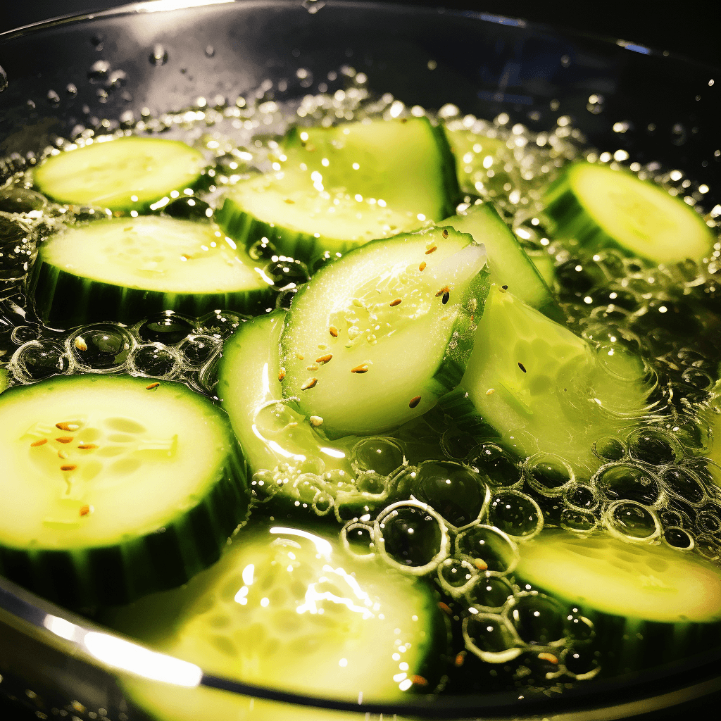 Easy Pickled Cucumbers