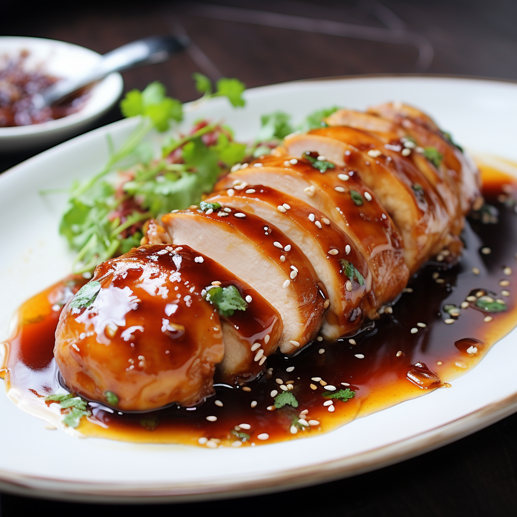 Chicken Breast with Asian Glaze
