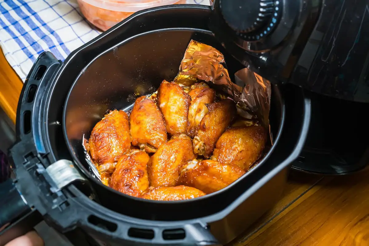 Air-fried Garlic Parmesan Chicken Wings 