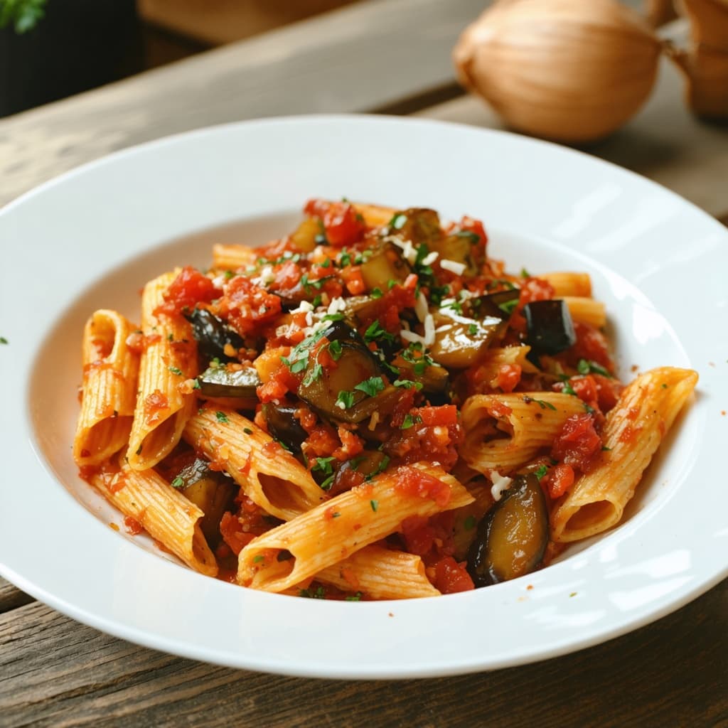 Caponata pasta