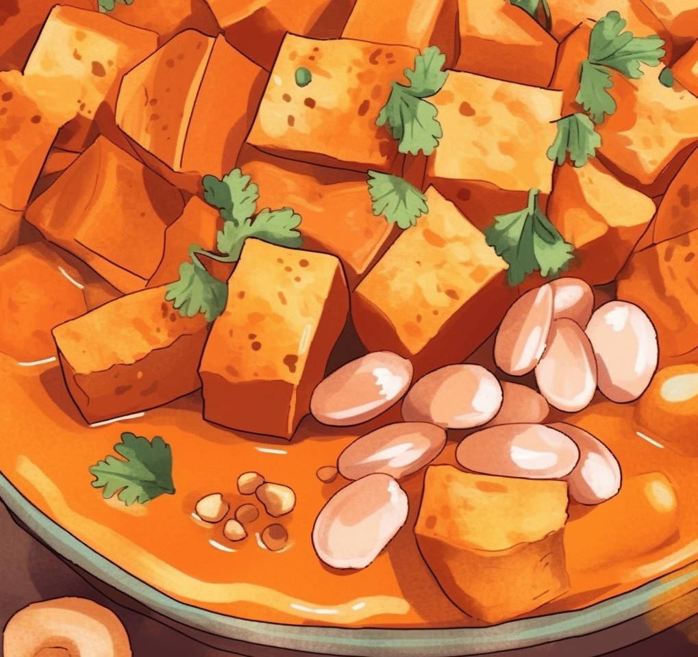 Thai Peanut Sweet Potato Curry