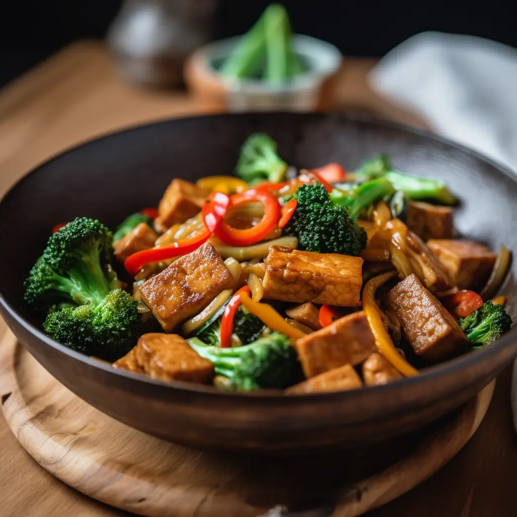 Tempeh and Vegetable Stir Fry