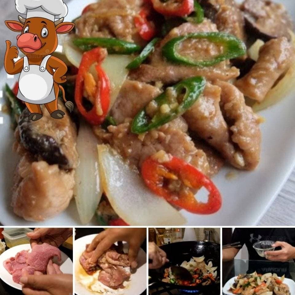 BEEF... YUMMY...: Green Chilli w/ Meat