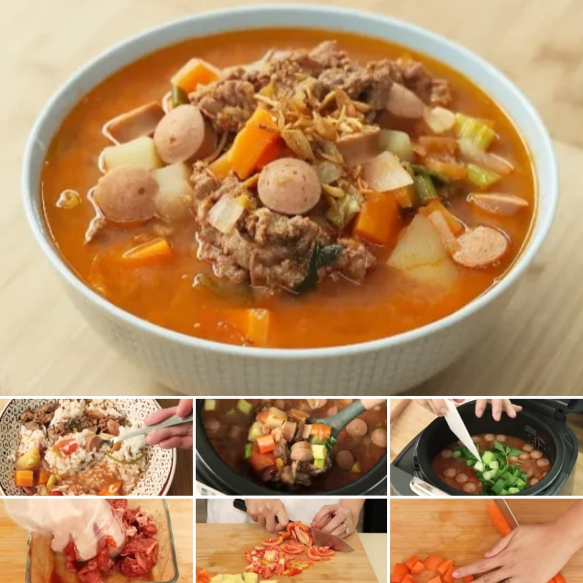 WOW... YUMMY: Meaty Tomato Soup