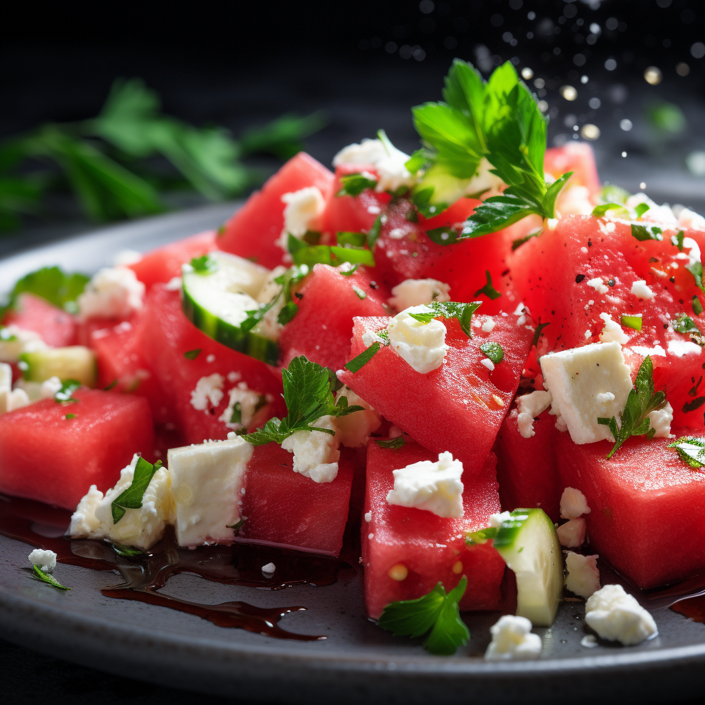 Refreshing Watermelon and Feta Salad