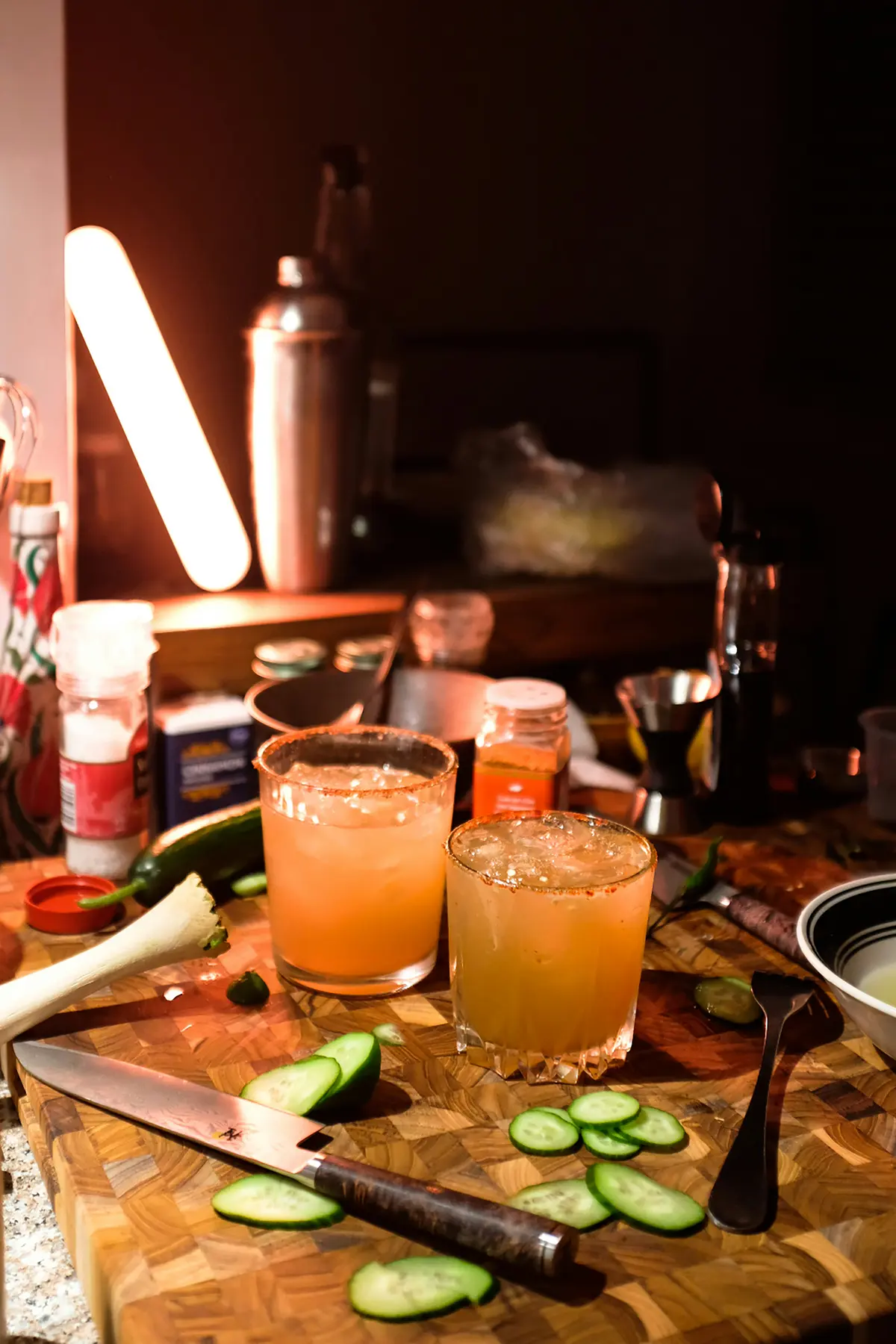 Spicy Cucumber Margarita
